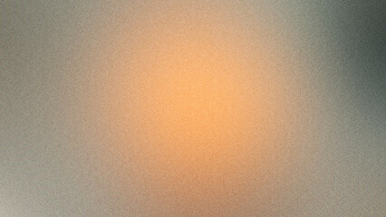 Round pale orange and gray gradient background grainy noise texture vibrant banner poster backdrop