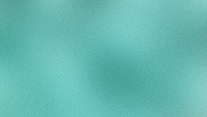 Pale turquoise grainy gradient texture, realistic noise effect background
