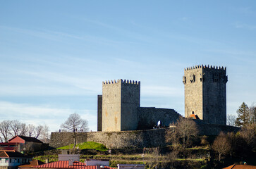 medieval castle in Montalegre, tras os montes. Northern Portugal