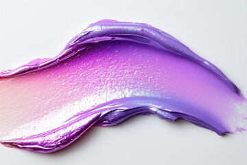 Iridescent Cosmetic Swatch: Pink to Purple Gradient