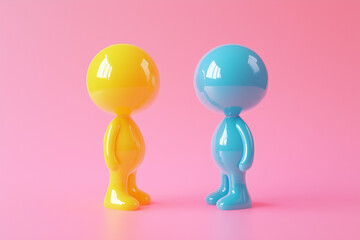 3d render of a person