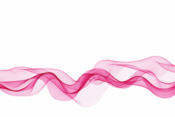 Abstract vector wave. Template for advertising. Pink wave. Eps 10