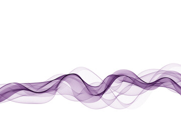 Purple wave. Abstract vector graphics. Eps 10