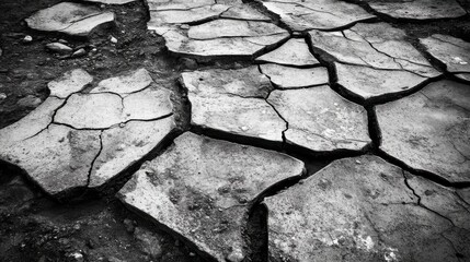 Weathered Concrete with Cracks in High Detail