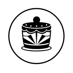 A delectable cake, a delightful dessert, sweet and sugary, a perfect treat for any occasion. Indulge in this delicious pastry, a culinary masterpiece.