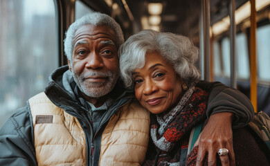 Senior Couple Enjoying a Day Out