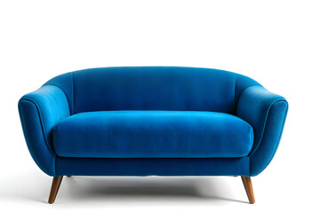 leather sofa isolated on white