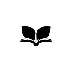 Open Book with Leaf Design: A Symbol of Knowledge and Growth