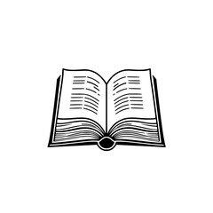 Open Book: A Gateway to Knowledge and Literary Worlds