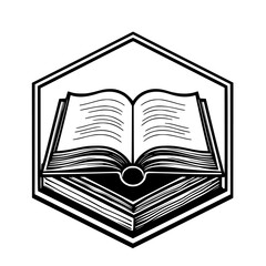 Open Book Illustration: A Symbol of Knowledge, Literature, and Education