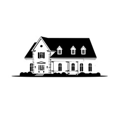 Elegant Home Design: A Modern Classic Mansion.  Luxury Real Estate, Residential Architecture, Exterior Design, and Property Showcase.