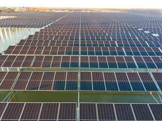 Solar panels green energy light energy
