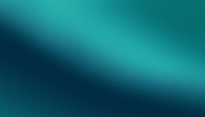 Obraz premium teal blue grainy gradient abstract background noise texture effect banner poster header design