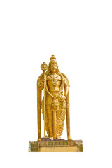 The Murugan statue near Batu Caves in Malaysia