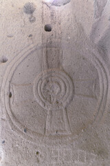 Turkey - Cappadocia - Zelve Valley - Zelve Church 2 (Holy Cross)