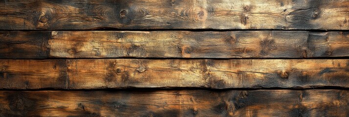 Wooden texture showcasing natural patterns in a rustic setting with rich grain details