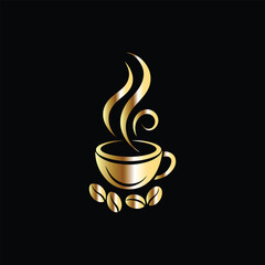 
Coffee cup logo design template. Coffee shop, cafe, restaurant, bar, menu,
 coffee house, cafe, restaurant, bar. Vector illustration.
