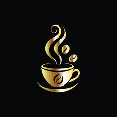 
Coffee cup logo design template. Coffee shop, cafe, restaurant, bar, menu,
 coffee house, cafe, restaurant, bar. Vector illustration.
