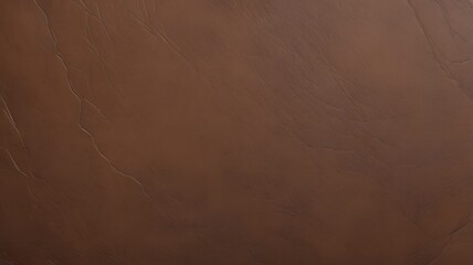 Close-up of a textured brown leather surface, showcasing natural grains and subtle imperfections. Ideal for use as a background in graphic design, branding, or as a texture overlay. Perfect for convey