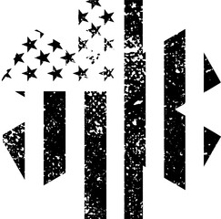 Star of Life Medical Logo, Ambulance logo, Pharmacy sign, Medical sign, Medical symbol, Star of Life Black American flag