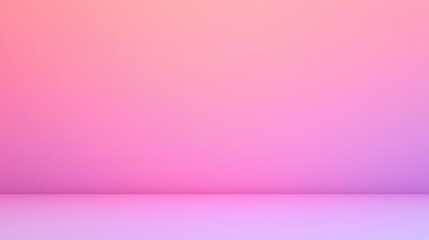 Fototapeta premium Soft Pink and Purple Gradient Background with Minimalist Design