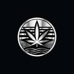 Cannabis Medical Marijuana Leaf and Caduceus logo vector icon template
Cannabis Medical Marijuana Leaf Logo Icon Design. Premium Quality Logo.
