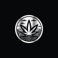 Cannabis Medical Marijuana Leaf and Caduceus logo vector icon template
Cannabis Medical Marijuana Leaf Logo Icon Design. Premium Quality Logo.
