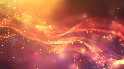 Abstract waves of light and color, creating a dreamy, ethereal atmosphere.