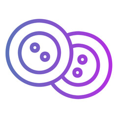 button Gradient icon