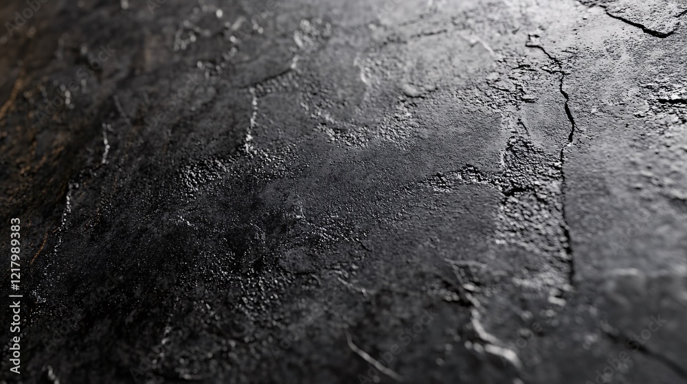 Aufkleber dark rough concrete surface creating dramatic background texture