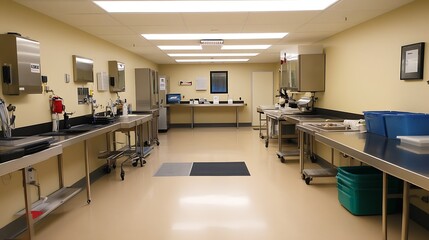 Modern Sterile Processing Department: A Clean and Efficient Healthcare Environment