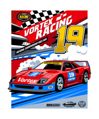 Vortex Racing National Championship Race Win