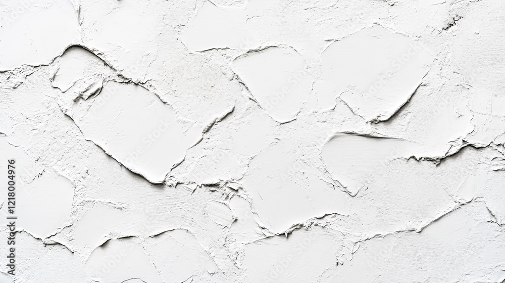 Aufkleber Geometric texture overlay effect with organic diagonal shadow and light caustic pattern on a white wall, creating a modern and artistic visual for mockups and design projects