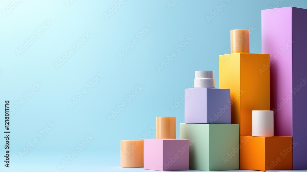 Poster a vibrant bar graph showing benefits of regular moisturizing for dry skin