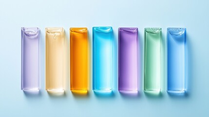 A vibrant bar graph comparing hydration levels before and after using specific moisturizers