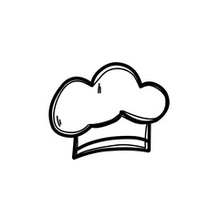 chef hat sketch