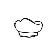 chef hat sketch