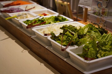 Salad bar.