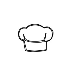 chef hat sketch