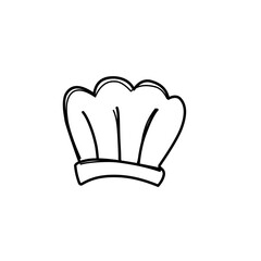 chef hat sketch