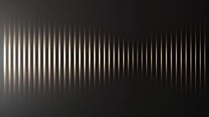Fototapeta premium Abstract gold light lines converging, dark background, digital art, website banner