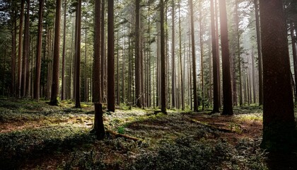 Naklejka premium Uncover the secrets of ancient trees and their stories. 