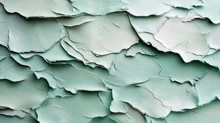 Naklejka premium Abstract Textured Green Paint Surface Close Up