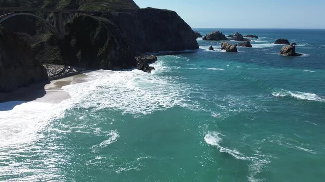 Cliffs of Pacific - California