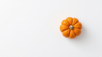 Minimalist Fall Thanksgiving Pumpkin Greeting Card
