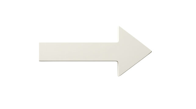 Arrow on transparent background