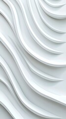 Fototapeta premium Abstract white background with subtle dna strand patterns sophisticated design light gray environment modern viewpoint