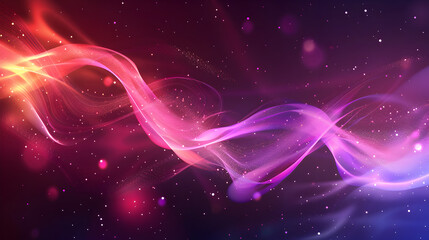 Fototapeta premium Abstract swirling colors in a cosmic background, evoking a sense of movement and depth.