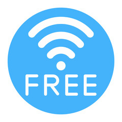 Free wifi Icon