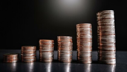 Representing success through tangible symbols.  